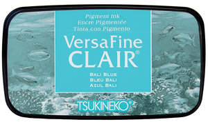 Ink Pads Inks Tsukineko Versa Fine: VersaFine Clair - Ink Pad - Bali Blue