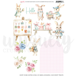 Uniquely Creative - Sweet Easter - A4 Cut-A-Part Sheet