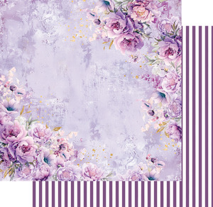 Uniquely Creative - Ultraviolet Delight - 12x12 Pattern Paper - Pretty Purples