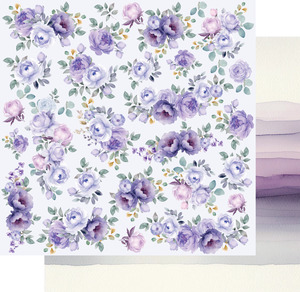 Uniquely Creative - Ultraviolet Delight - 12x12 Pattern Paper - Lavender Breeze