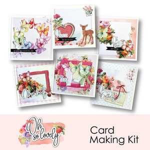 Uniquely Creative - Oh So Lovely - Card Making Kit