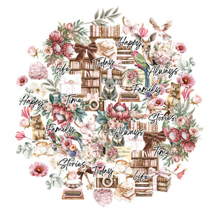 Collectables Ephemera Uniquely Creative: Uniquely Creative - Paperbark Blooms - Creative Cuts (Ephemera)