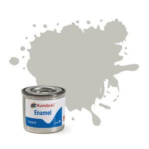 Kits Scrapbooking Model Planes Cars Tanks Humbrol Paints Tools: Humbrol - 14ml Enamel Paint - Matt Camouflage Grey (#28)