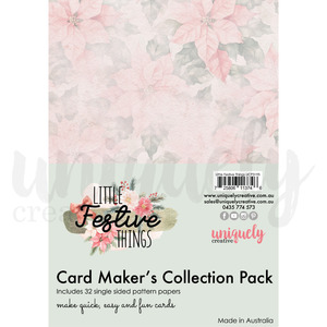 Uniquely Creative: Uniquely Creative - Little Festive Things - Cardmaker's 6x8 Collection Pack