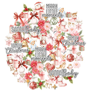 Uniquely Creative - Little Festive Things - Scrapbooking Creative Cuts (Ephemera)