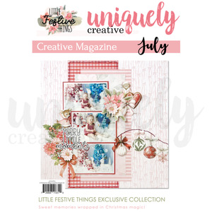 Uniquely Creative - Little Festive Things - A5 Mini Inspiration Magazine (Book Only)