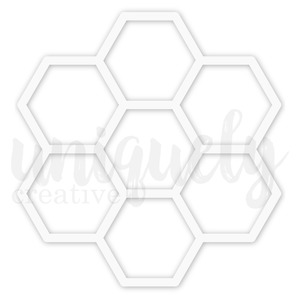**Pre-Order** Uniquely Creative - Sweet As Honey - Overlay "Honeycomb" (ETA Mid July 26)