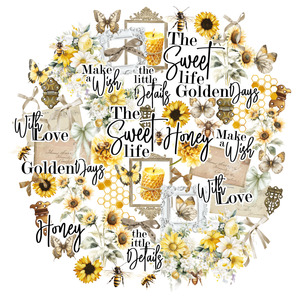 **Pre-Order** Uniquely Creative - Sweet As Honey - Creative Cuts (Ephemera) (ETA&hellip;