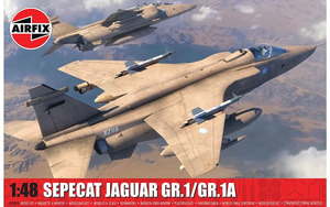 Airfix - Model Kit - SEPECAT Jaguar GR1/GR1a 1:48 (Skill Level 4)