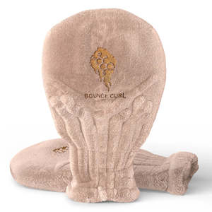 Curly Hair Care: Hair Drying Mittens