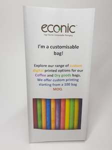 Custom Print Econic®Snow Dry Goods 1kg Bag: 100 bags