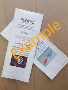 Custom Print Econic®Snow Coffee 200/250g Bag: 100 bags