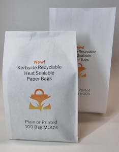 Custom Print EmberPack™ Dry Goods 250g Recyclable Paper Bag: Sample Pack