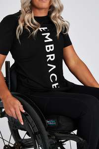 Embrace: Embrace Staple Tee - Black