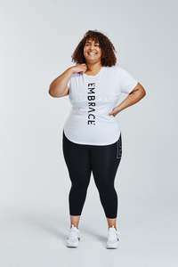 Embrace: Embrace Staple Tee - White