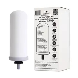Filteroo ULTRAPURE 5.75" All-in-One Ceramic Gravity Water Filter
