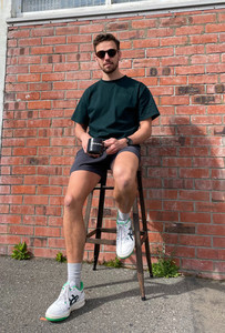 EP1 Heavy Tee Pine Green Emergent Performance