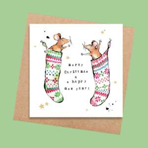 Still Sunday Designs: SCSSXM13 Christmas Stockings (6 pack)