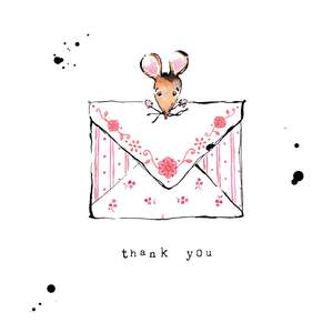 SCSSLW09 Thank You Mouse (6 pack)