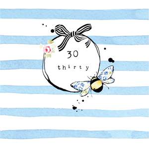 Still Sunday Designs: SCSSBB07 30th Birthday (6 pack) (Copy)