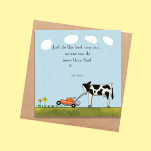 Red Tractor Designs: SCRTD05 Milky Does the Mowing (6 pack)