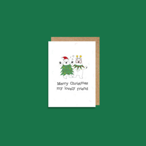 Dandelion Stationery: DSFBJ911 Merry Christmas lovely friend (6 pack)