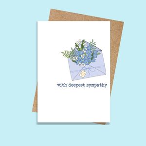 Dandelion Stationery: DSWW1147 With Sympathy (6 pack)