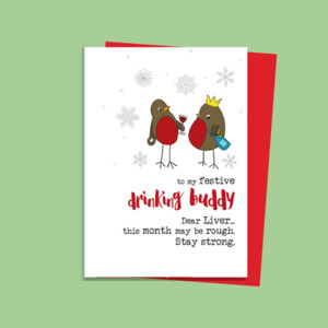 Dandelion Stationery: SCDSFA4110 Festive Drinking Buddy (6 pack)