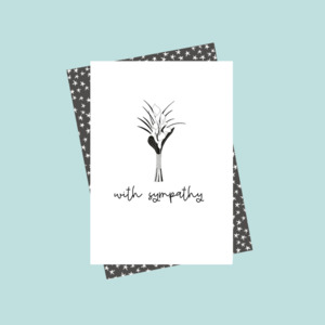 Thank You: SCDSM011 With Sympathy (6 pack)