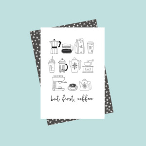 Thank You: SCDSM001 But first, coffee (6 pack)