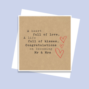 SCLCF041 - Mr & Mrs (6pack)