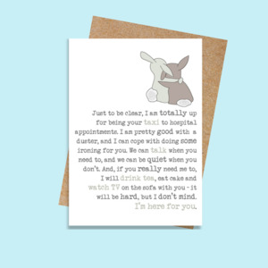 Get Well Sympathy: SCDSWW369 Just to be clear...(6 pack)