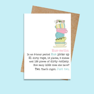 Family: SCDSWW760 Mum Maths (6 pack)