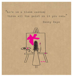 Positivity: SCLCF066 - Life is a Canvas (6pack)