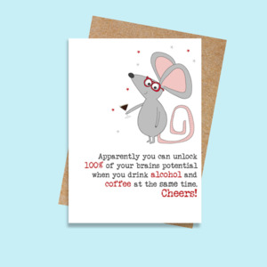 Humour: SCDSWW907 100% of your brains potential (6 pack)