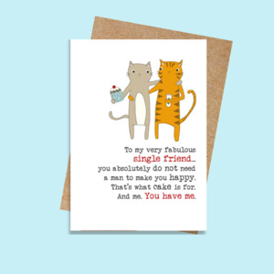 Valentines Day: DSV7110 Single Friend (6 pack)