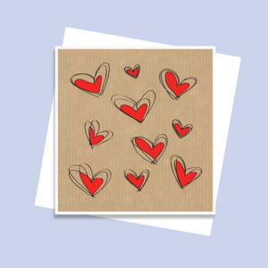 LCF024 - Multi Heart (6pack)