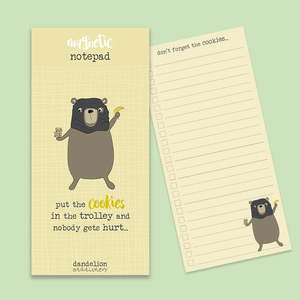 Stationery: DSMP04 Cookies Magnetic Notepad (3 pack)