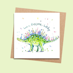 Baby Children: SCLMDEMK02 Stegosaurus Birthday (6 pack)
