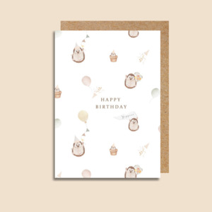 Little Roglets: LRAL7 Happy Birthday Hedgehogs (6 pack)