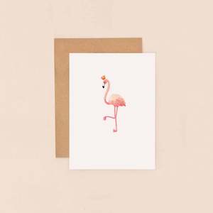 LMDBIJ40 Flamingo with Crown (6 pack)