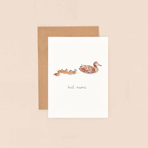 LMDBIJ122 Best Mama Duck (6 pack)