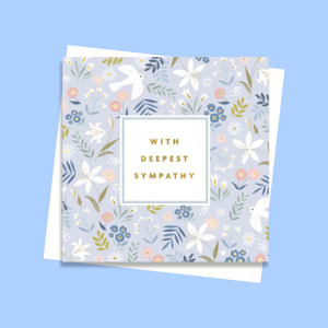 Dandelion Stationery: DSPE408 With Sympathy (6 pack)
