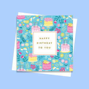 DSPE403 Happy Birthday Cake (6 pack)