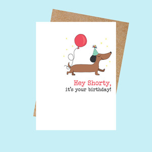 Dandelion Stationery: DSWW1191 Hey Shorty! (6 pack)