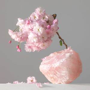 Terra Firma: Pink Quartz (Madagascar) Cherry Blossom