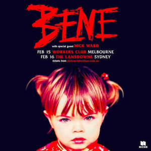 Commercial Work: Benee CD cover