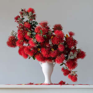 Floral Portraits: Pohutukawa 6.40 pm