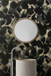 Gold: Botanic Wallpaper - Black Gold