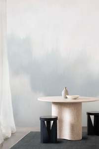 Silver Grey: Solar Wallpaper - Fossil